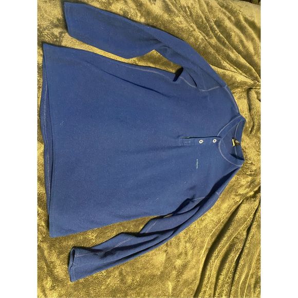 Patagonia Capilene Navy Lightweight Navy Blue Pullover Size medium - Picture 7 of 8